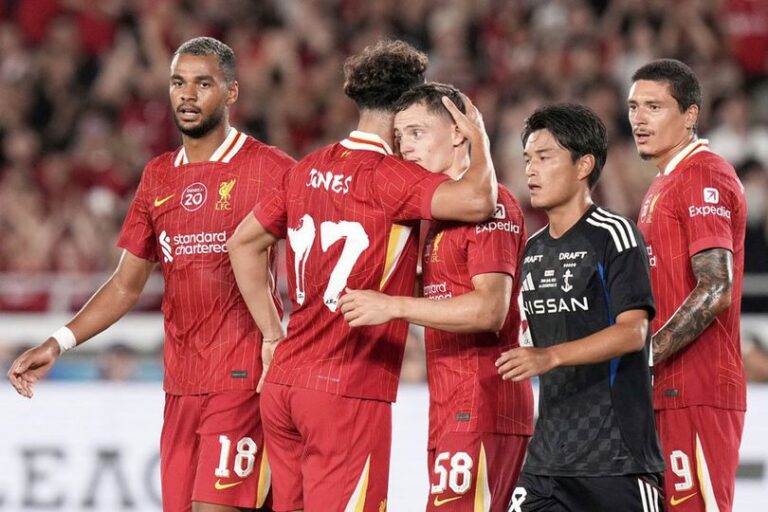 Rapor Skuad Liverpool Lawan Yokohama F. Marinos di J.LEAGUE World Challenge 2025: Ngumoha Pengganti Diaz, Wirtz Mulai Tunjukkan Taringnya