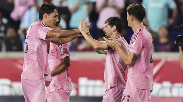 Lionel Messi Borong Dua Gol, Inter Miami Hajar New York Red Bulls 5-1