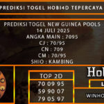 PREDIKSI TOGEL NEWGUINEA POOLS 14 JULI 2025