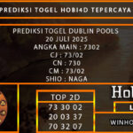 PREDIKSI TOGEL DUBLIN POOLS 20 JULI 2025