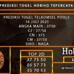 PREDIKSI TOGEL TELKOMSEL POOLS 16 JULI 2025