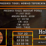 PREDIKSI TOGEL INDOSAT POOLS 11 JULI 2025
