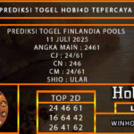 PREDIKSI TOGEL FINLANDIA POOLS 11 JULI 2025