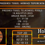 PREDIKSI TOGEL TELKOMSEL POOLS 18 AGUSTUS 2025