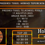 PREDIKSI TOGEL TELKOMSEL POOLS 17 AGUSTUS 2025